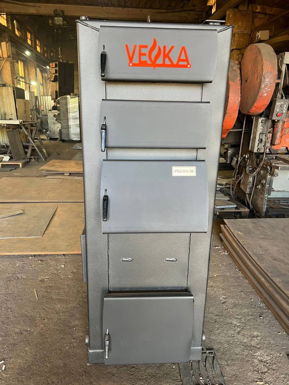 Сварка котла VEKA